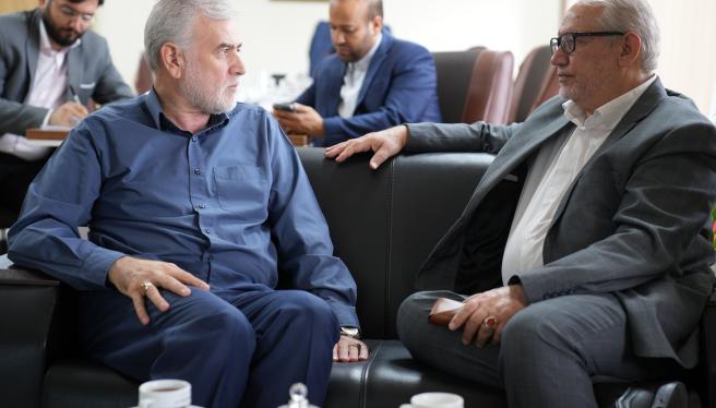بازدید دستیار و مشاور عالی فرمانده معظم کل قوا از دانشگاه جامع انقلاب اسلامی