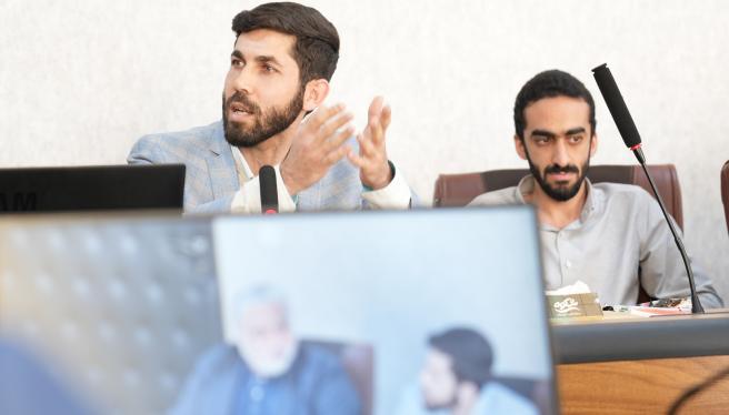 پرسش و پاسخ دانشجویی با حضور ریاست محترم دانشگاه جامع انقلاب اسلامی 