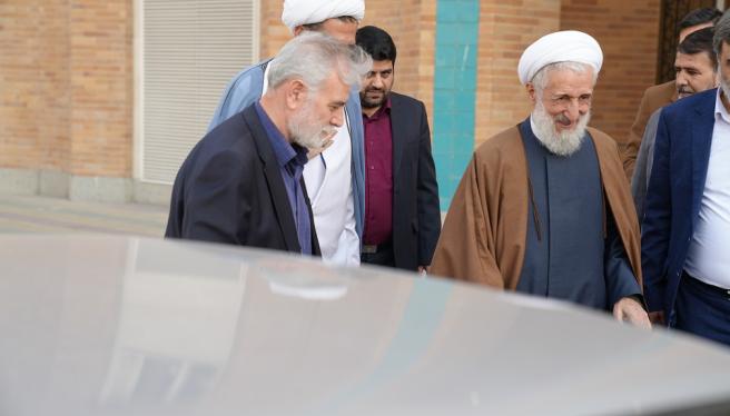 بازدید آیت الله صدیقی از دانشگاه جامع انقلاب اسلامی