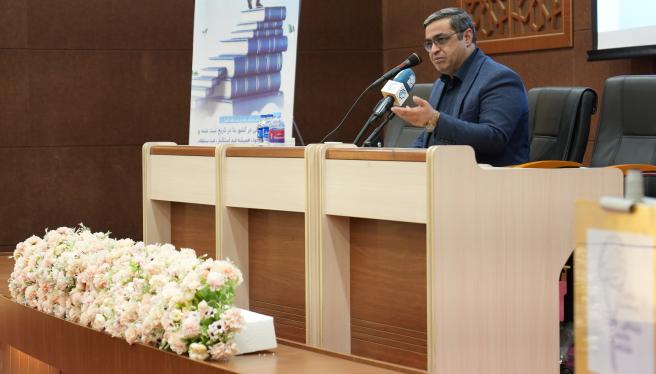 مراسم گرامیداشت روز دانشجو در دانشگاه جامع انقلاب اسلامی با حضور جناب آقای دکتر سعید عزیزی، کارشناس صداوسیما و متخصص در حوزه جوان و خانواده