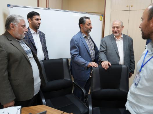 بازدید دستیار و مشاور عالی فرمانده معظم کل قوا از دانشگاه جامع انقلاب اسلامی