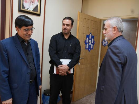 بازدید دکتر سید رسول عمادی مدیر کل دفتر آموزش عالی غیر دولتی وزارت علوم،تحقیقات و فناوری از دانشگاه جامع انقلاب اسلامی 