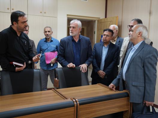 بازدید رئیس مرکز جذب اعضای هیات علمی وزارت علوم،تحقیقات و فناوری از دانشگاه جامع انقلاب اسلامی