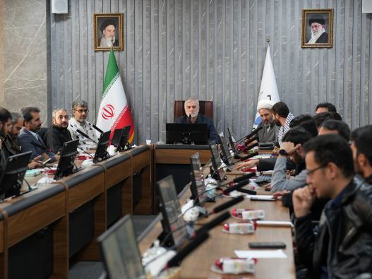 نشست صمیمی ریاست محترم دانشگاه با فعالین بسیج دانشجویی