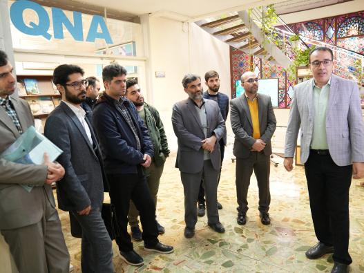 بازدید دانشجویان رشته مدیریت رسانه از خبرگزاری قرآنی ایران (ایکنا)